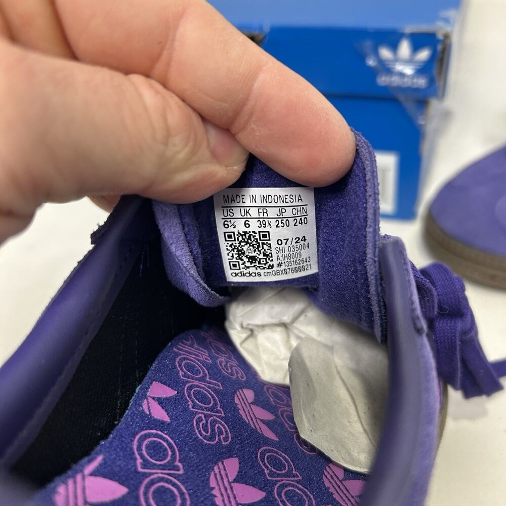 Adidas Originals Handball Spezial GS “Collegiate Purple” - Picture 5 of 5